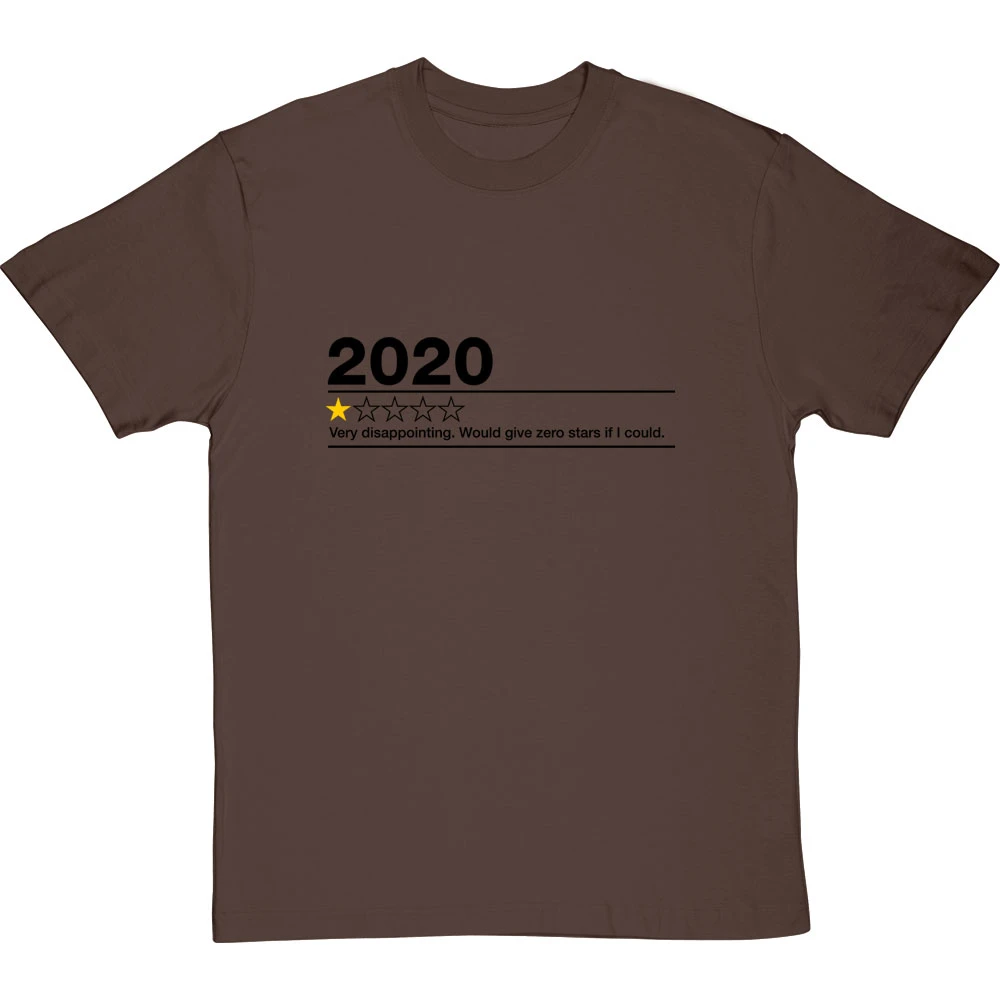2020: One Star Review T-Shirt 4 2020: One Star Review T-Shirt - Image 4