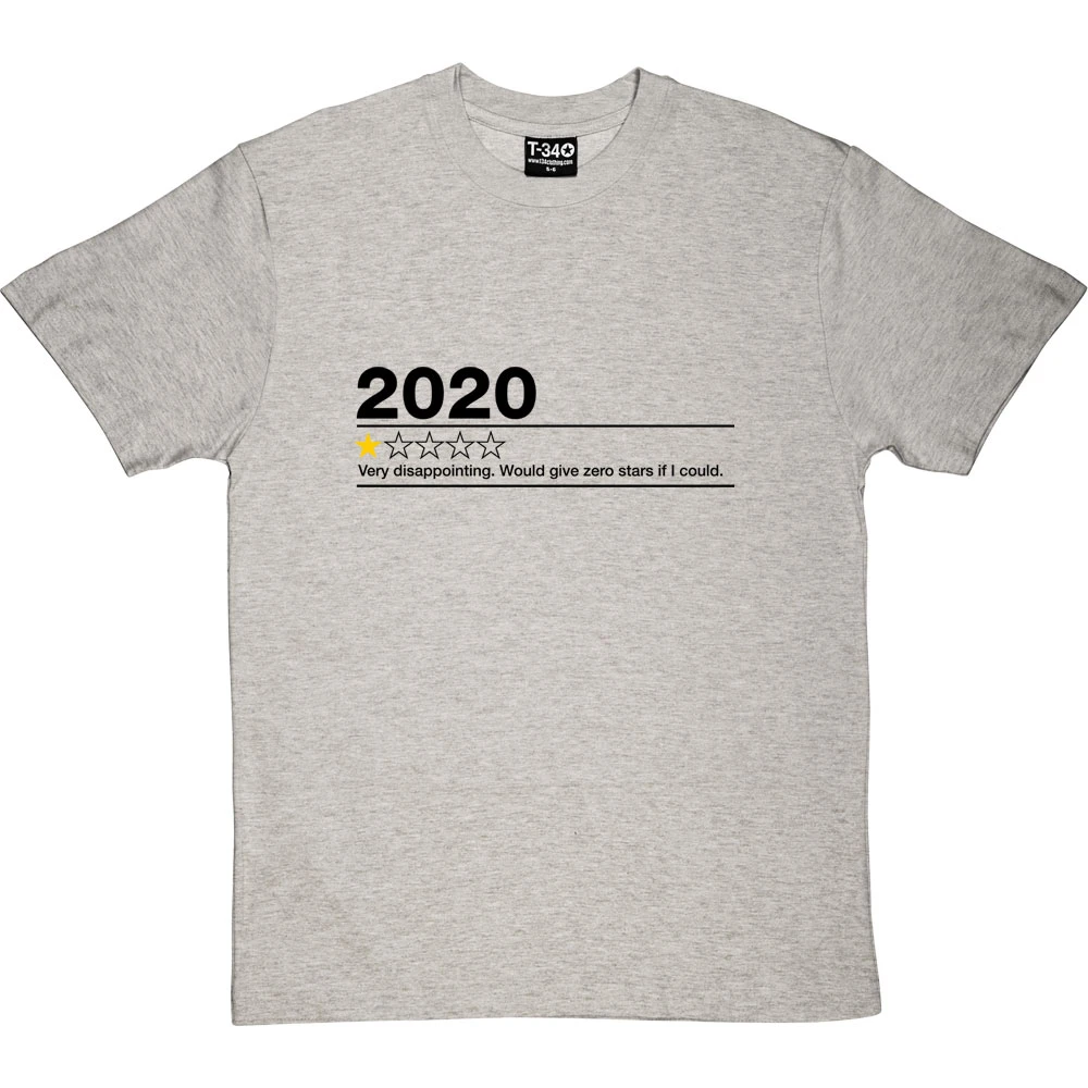 2020: One Star Review T-Shirt 11 2020: One Star Review T-Shirt - Image 11