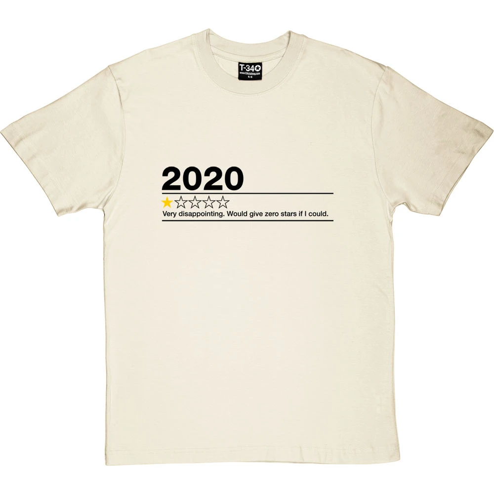 2020: One Star Review T-Shirt 12 2020: One Star Review T-Shirt - Image 12