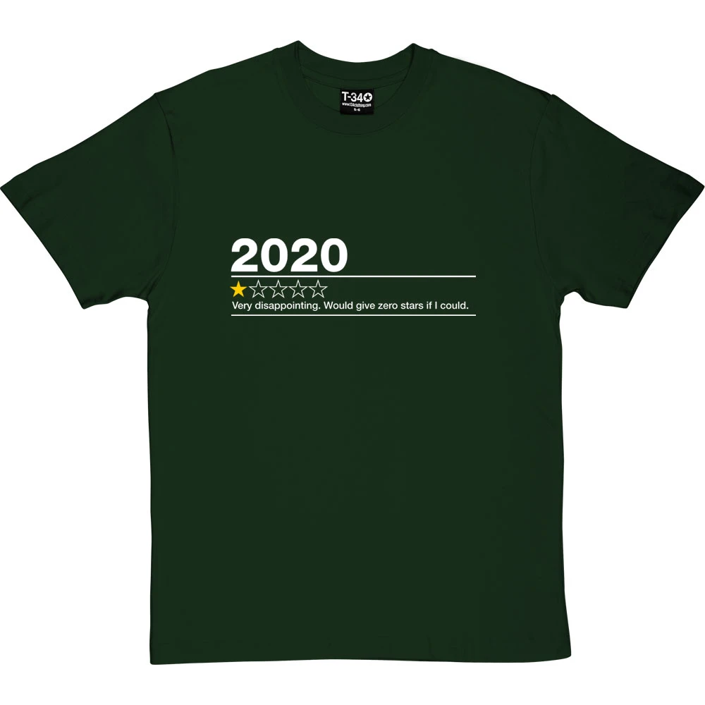2020: One Star Review T-Shirt 9 2020: One Star Review T-Shirt - Image 9