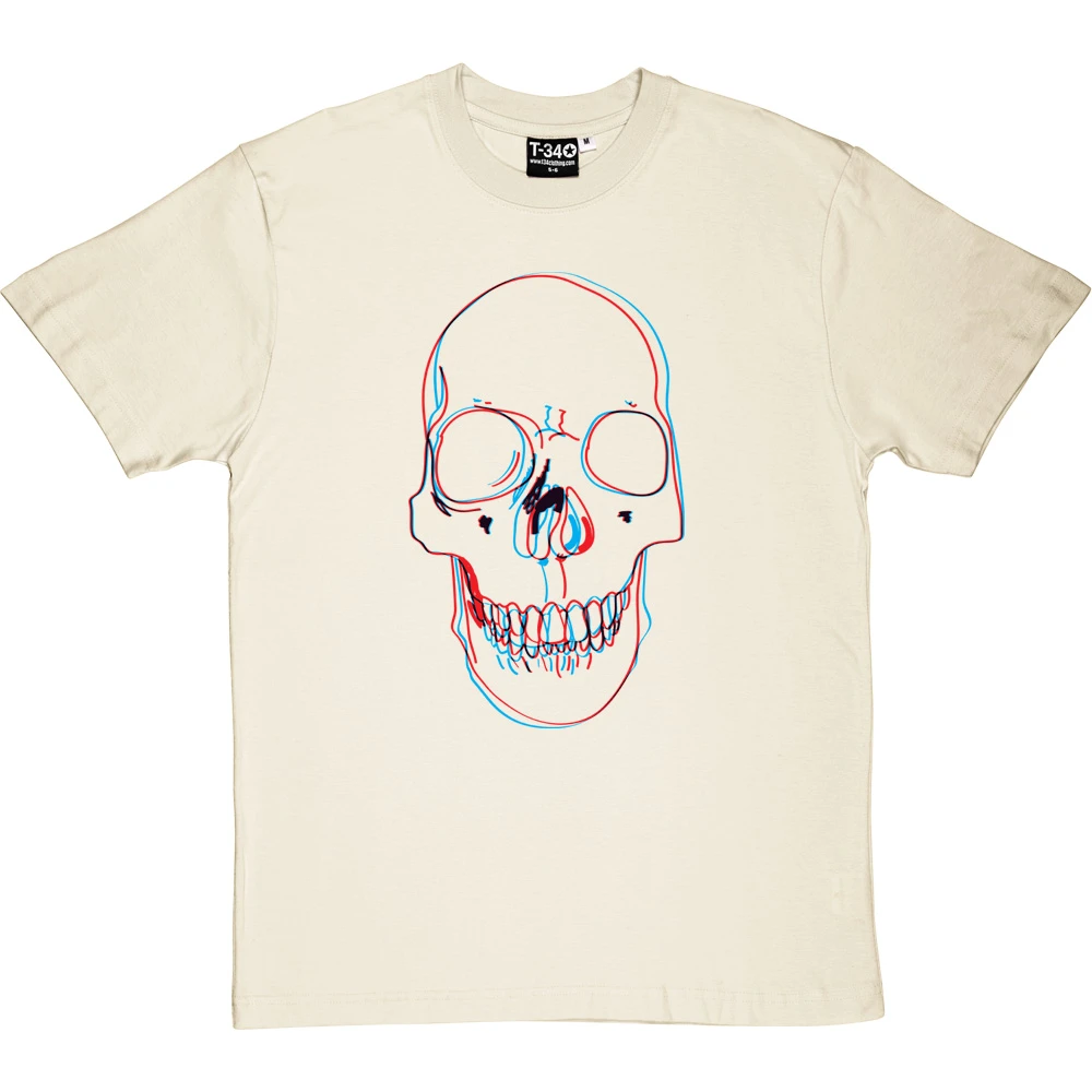 3-D Skull T-Shirt 1 3-D Skull T-Shirt