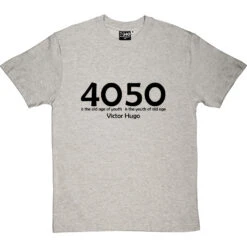 40 Is The Old Age Of Youth T-Shirt -Tshirt Store 40oldageofyouth 1 lightoxfordtshirt