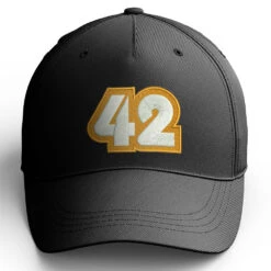 42 Embroidered Baseball Cap