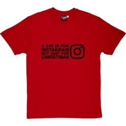 A Cat Is For Instagram, Not Just For Christmas T-Shirt 27 A Cat Is For Instagram, Not Just For Christmas T-Shirt -Tshirt Store a cat is for instagram tshirt 1 redtshirt
