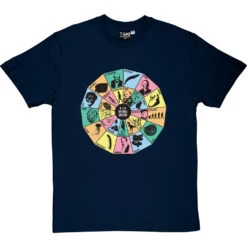 A-Z Of Natural History (Colour) T-Shirt 18 A-Z Of Natural History (Colour) T-Shirt -Tshirt Store a z natural history colour tshirt navybluetshirt