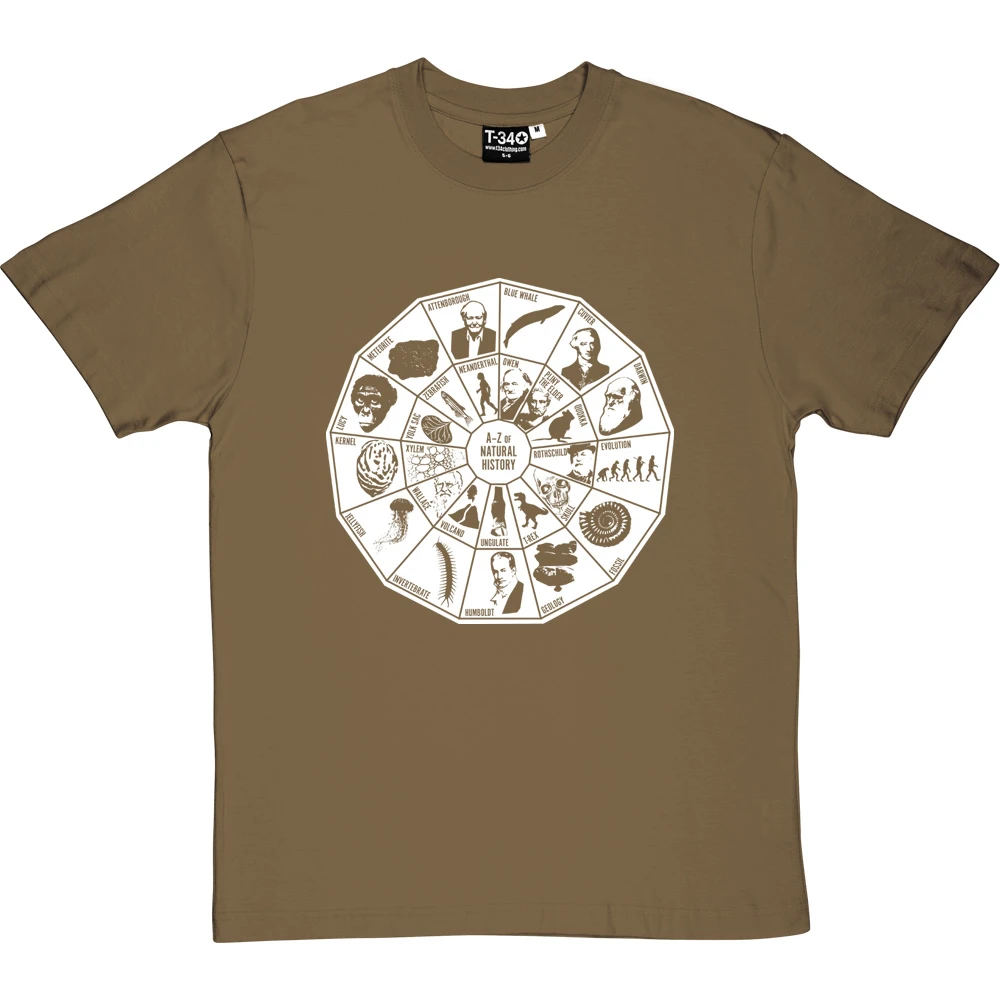 A-Z Of Natural History T-Shirt 6 A-Z Of Natural History T-Shirt - Image 6