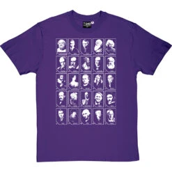 A-Z Of Scientists T-Shirt -Tshirt Store a z of science tshirt purpletshirt