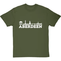 Aberdeen Landmarks T-Shirt -Tshirt Store aberdeen landmarks tshirt 2 olivetshirt