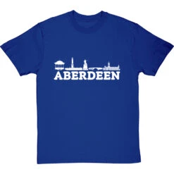 Aberdeen Landmarks T-Shirt -Tshirt Store aberdeen landmarks tshirt 2 royalbluetshirt