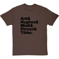 Adam And The Ants Line-Up T-Shirt -Tshirt Store adam and the ants line up tshirt 1 hazelnuttshirt