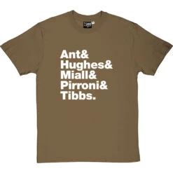 Adam And The Ants Line-Up T-Shirt -Tshirt Store adam and the ants line up tshirt 2 olivetshirt