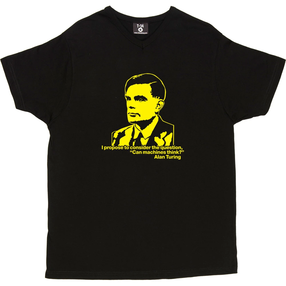 Alan Turing T-Shirt 7 Alan Turing T-Shirt - Image 7