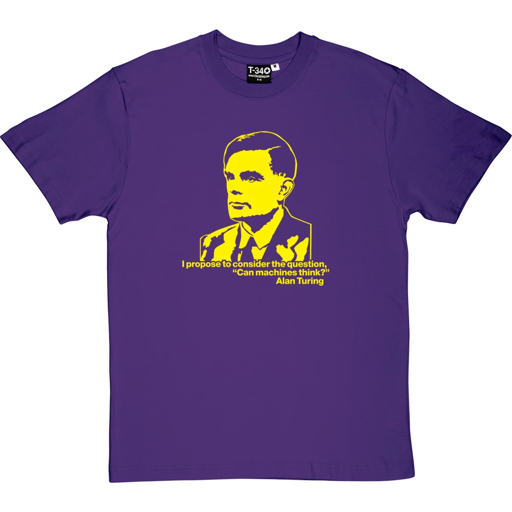 Alan Turing T-Shirt 6 Alan Turing T-Shirt - Image 6