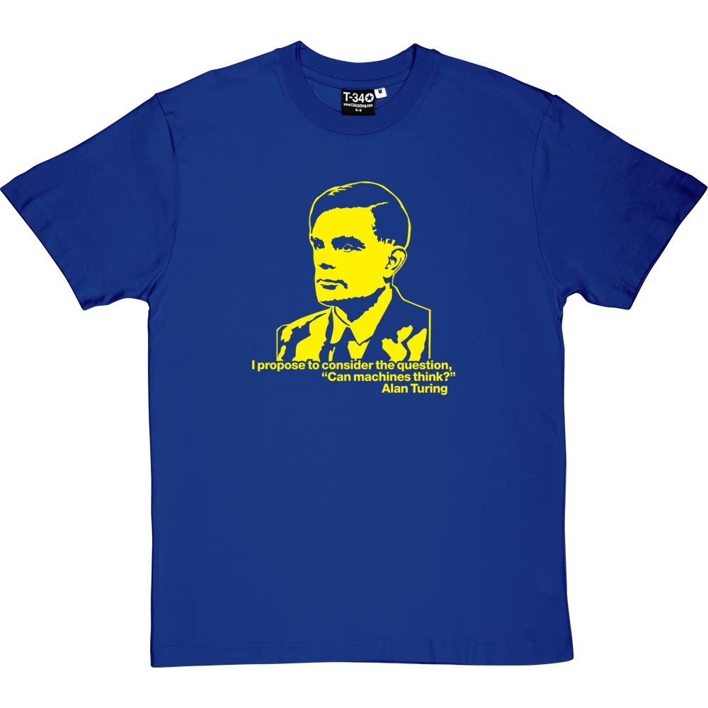Alan Turing T-Shirt 8 Alan Turing T-Shirt - Image 8
