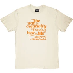Albert Einstein "Creativity" Quote T-Shirt -Tshirt Store albert einstein creativity tshirt 122 naturaltshirt