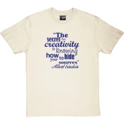 Albert Einstein "Creativity" Quote T-Shirt -Tshirt Store albert einstein creativity tshirt 7 naturaltshirt