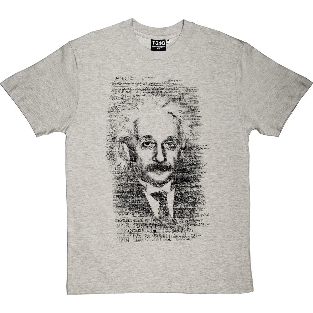 Albert Einstein Formulae T-Shirt 10 Albert Einstein Formulae T-Shirt - Image 10
