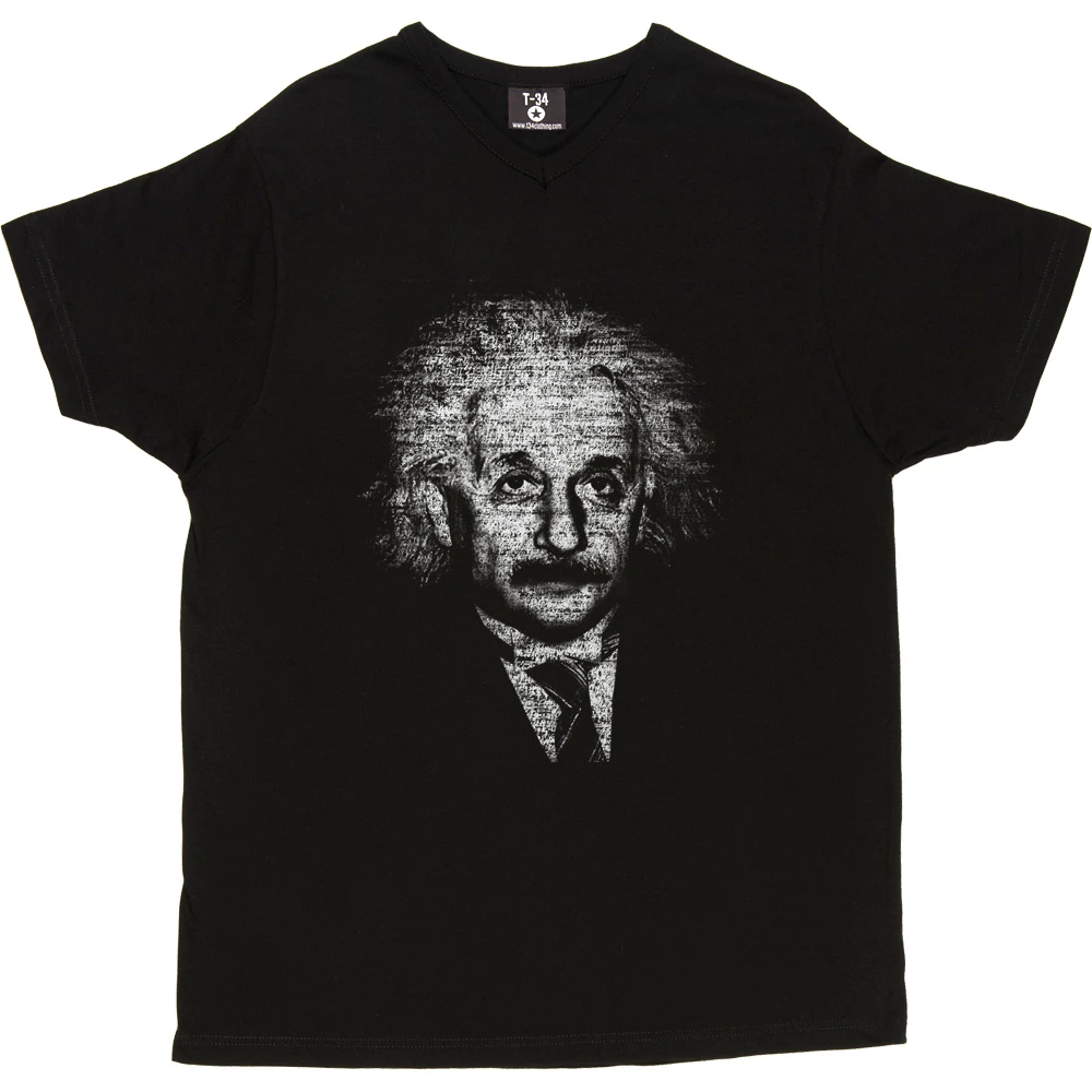 Albert Einstein Formulae T-Shirt 4 Albert Einstein Formulae T-Shirt - Image 4