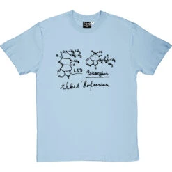 Albert Hofmann T-Shirt -Tshirt Store albert hofmann tshirt 1 skybluetshirt
