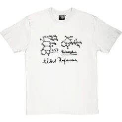 Albert Hofmann T-Shirt -Tshirt Store albert hofmann tshirt 1 whitetshirt