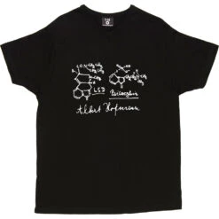 Albert Hofmann T-Shirt -Tshirt Store albert hofmann tshirt 2 black mens v neck tshirt