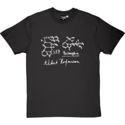 Albert Hofmann T-Shirt -Tshirt Store albert hofmann tshirt 2 charcoaltshirt