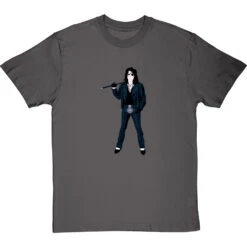 Alice Cooper T-Shirt -Tshirt Store alice cooper large print tshirt charcoaltshirt