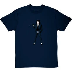 Alice Cooper T-Shirt -Tshirt Store alice cooper large print tshirt navybluetshirt