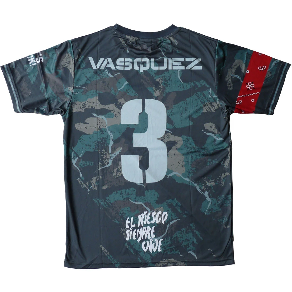 Inspired By Aliens: Vasquez Football Shirt 2 Inspired By Aliens: Vasquez Football Shirt - Image 2