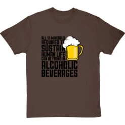 All Thirteen Minerals T-Shirt -Tshirt Store all thirteen minerals tshirt 1 hazelnuttshirt