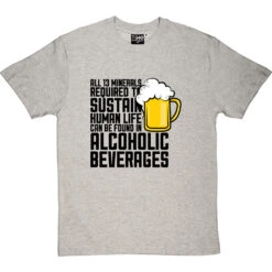 All Thirteen Minerals T-Shirt -Tshirt Store all thirteen minerals tshirt 1 lightoxfordtshirt