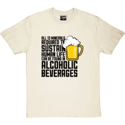 All Thirteen Minerals T-Shirt -Tshirt Store all thirteen minerals tshirt 1 naturaltshirt