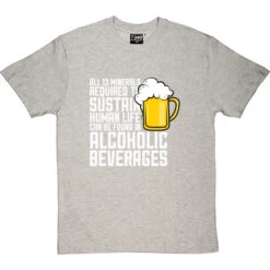 All Thirteen Minerals T-Shirt -Tshirt Store all thirteen minerals tshirt 2 lightoxfordtshirt