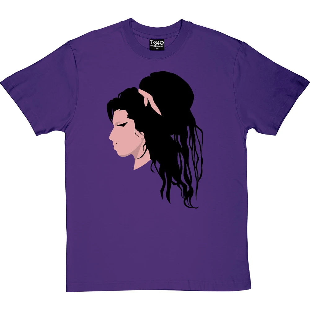 Amy Winehouse Portrait T-Shirt 11 Amy Winehouse Portrait T-Shirt - Image 11