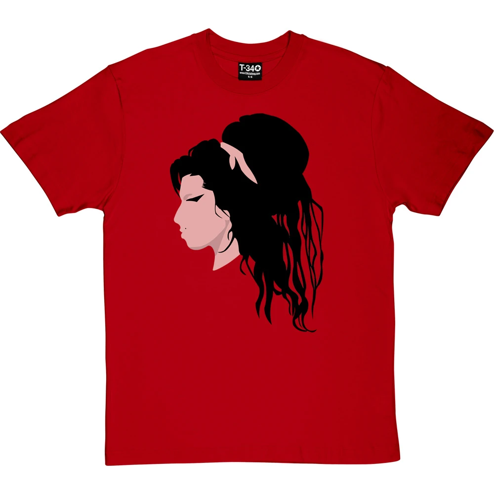 Amy Winehouse Portrait T-Shirt 5 Amy Winehouse Portrait T-Shirt - Image 5