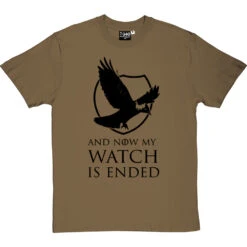 And Now My Watch Is Ended T-Shirt -Tshirt Store and now my watch is ended tshirt 1 olivetshirt