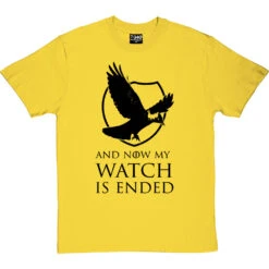 And Now My Watch Is Ended T-Shirt -Tshirt Store and now my watch is ended tshirt 1 yellowtshirt