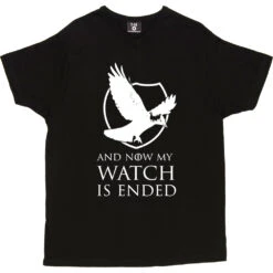 And Now My Watch Is Ended T-Shirt -Tshirt Store and now my watch is ended tshirt 2 black mens v neck tshirt