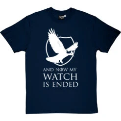 And Now My Watch Is Ended T-Shirt -Tshirt Store and now my watch is ended tshirt 2 navybluetshirt