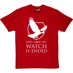 And Now My Watch Is Ended T-Shirt -Tshirt Store and now my watch is ended tshirt 2 redtshirt