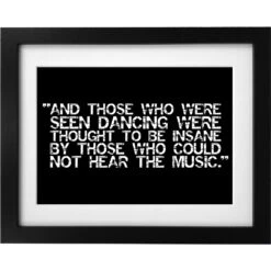 And Those Who Were Seen Dancing Art Print