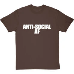 Anti-Social AF T-Shirt -Tshirt Store anti social af tshirt 2 hazelnuttshirt