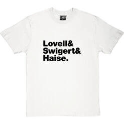 Apollo 13 Line-Up T-Shirt -Tshirt Store apollo 13 line up tshirt 1 whitetshirt