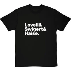 Apollo 13 Line-Up T-Shirt -Tshirt Store apollo 13 line up tshirt 2 blacktshirt