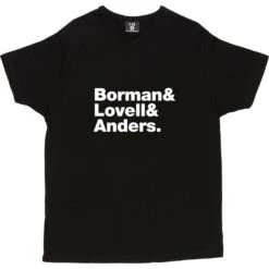 Apollo 8 Line-Up T-Shirt -Tshirt Store apollo 8 line up tshirt 2 black mens v neck tshirt