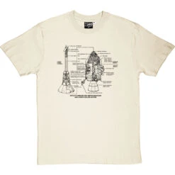 Apollo Command And Service Module Diagrams T-Shirt 26 Apollo Command And Service Module Diagrams T-Shirt -Tshirt Store apollo command service diagram tshirt 1 naturaltshirt