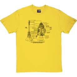 Apollo Command And Service Module Diagrams T-Shirt 35 Apollo Command And Service Module Diagrams T-Shirt -Tshirt Store apollo command service diagram tshirt 1 yellowtshirt