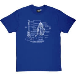 Apollo Command And Service Module Diagrams T-Shirt 33 Apollo Command And Service Module Diagrams T-Shirt -Tshirt Store apollo command service diagram tshirt 2 royalbluetshirt