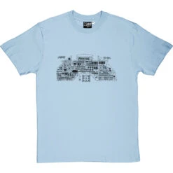 Apollo Control Panel Diagram T-Shirt -Tshirt Store apollo control panel diagram tshirt 1 skybluetshirt