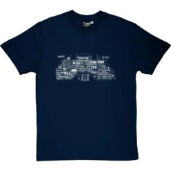 Apollo Control Panel Diagram T-Shirt -Tshirt Store apollo control panel diagram tshirt 2 navybluetshirt